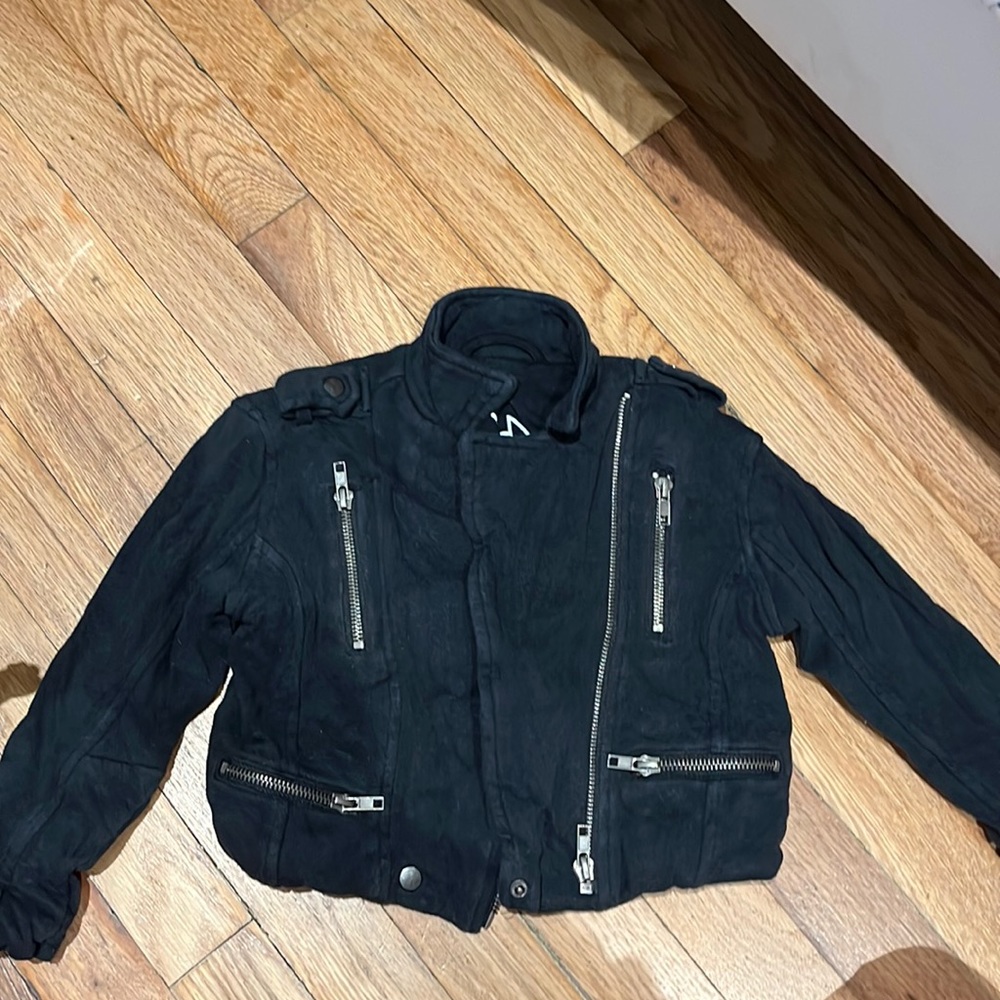 Chaser kids cotton jacket with zipper details. Size 3